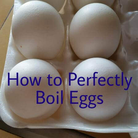 The key to easy to peel hard boiled eggs? Add slightly warmed eggs to ...
