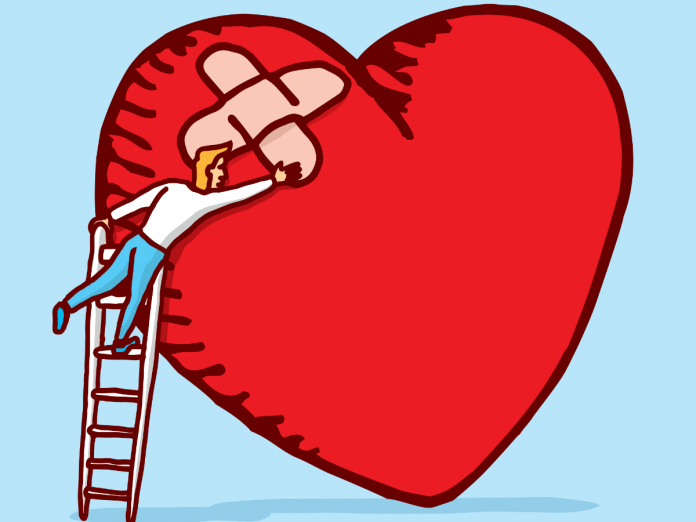 how to heal a broken heart