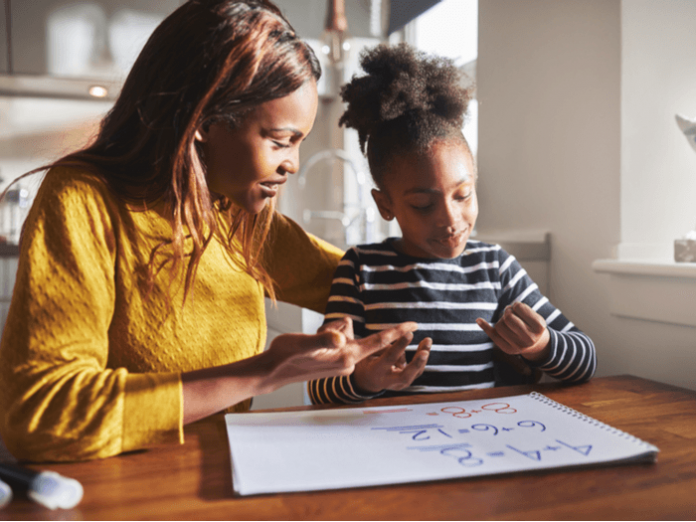 At home math lessons for families