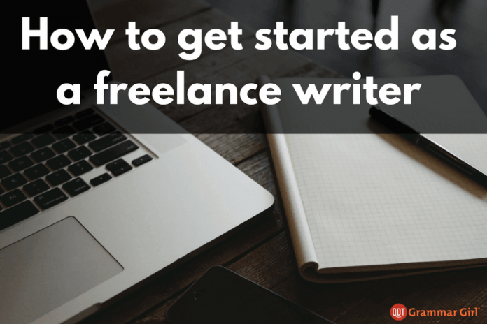 How to get started as a freelance writer