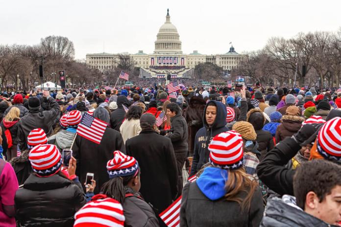 Inauguration Crowd