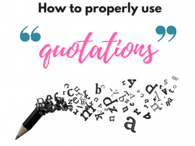 Single Quotation Marks Versus Double Quotation Marks Grammar Girl