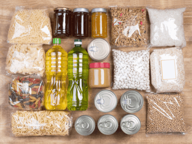 emergency food how to stock