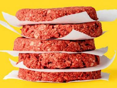 image of impossible burger patties