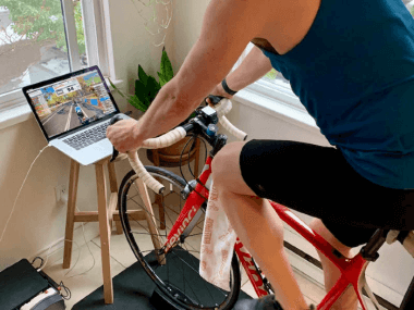 brock Get Fit Guy biking