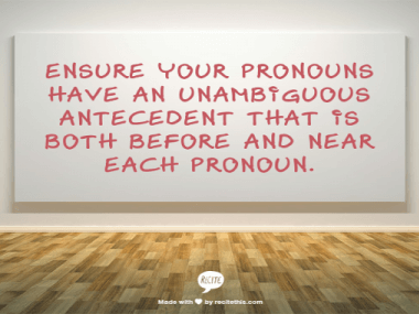 antecedents 