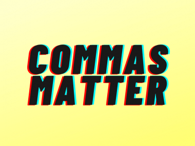 commas matter