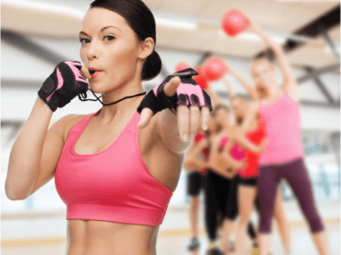 Photo of a fitness coach