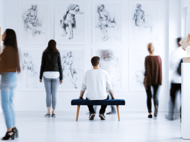 curating museum art