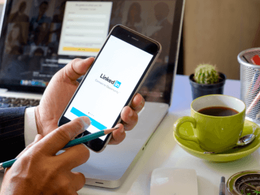 linkedin at work