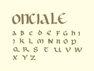 an example of latin script