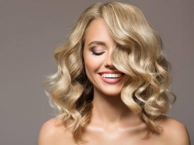 image of a blond woman