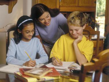 Kids Studying