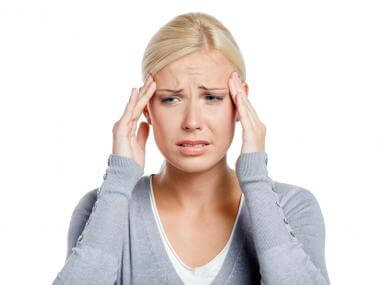 stressed woman