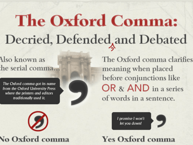 did oxford drop the oxford comma
