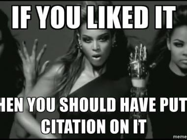 beyonce citation meme