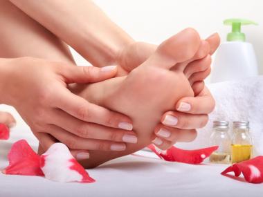 DIY pedicure