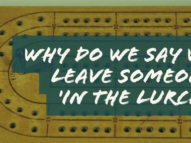 leave in the lurch meaning