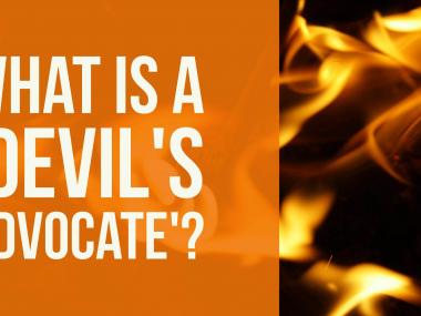 what is the  meaning of devil's advocate