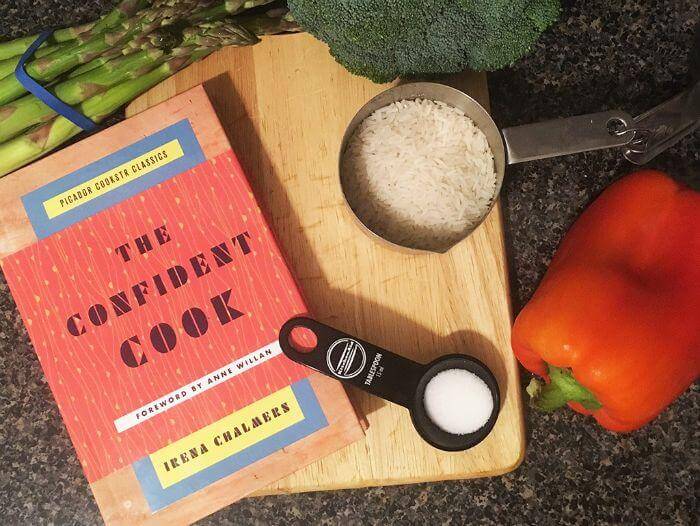 confident cook book cover