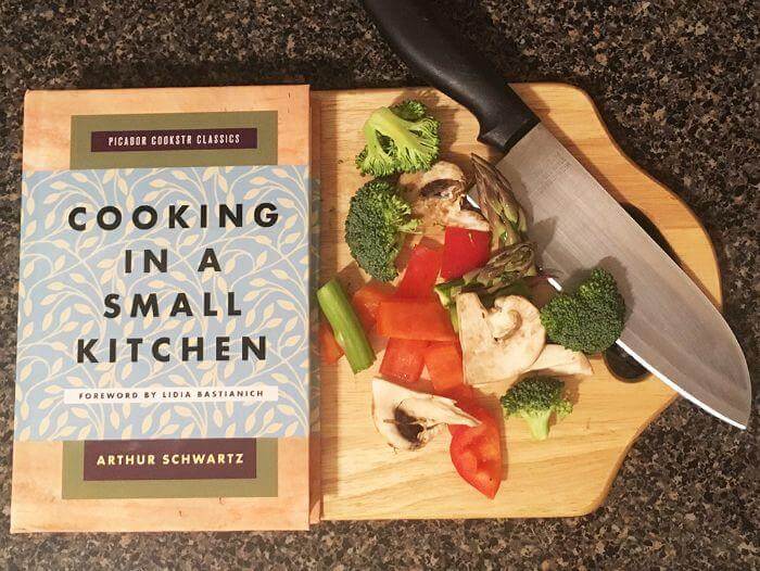 cooking in a small kitchen book cover