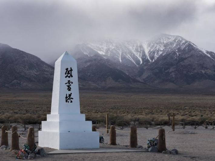 An image from the Manzanar internment camp
