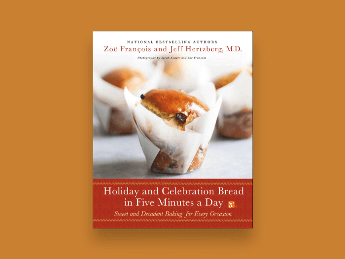 image of book holiday and celebration bread
