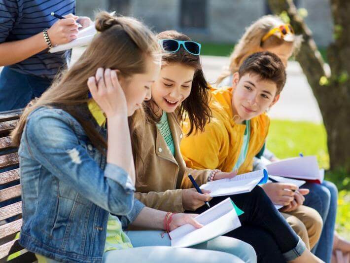 Kids who often change the language through semantic bleaching of words like literally.