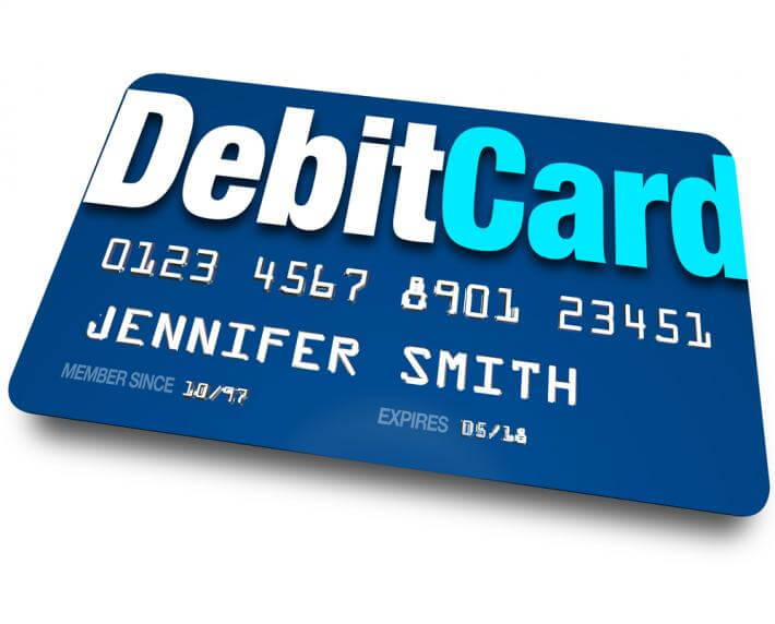 Blue Debit Card