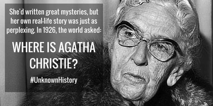 The Mysterious Disappearance of Agatha Christie