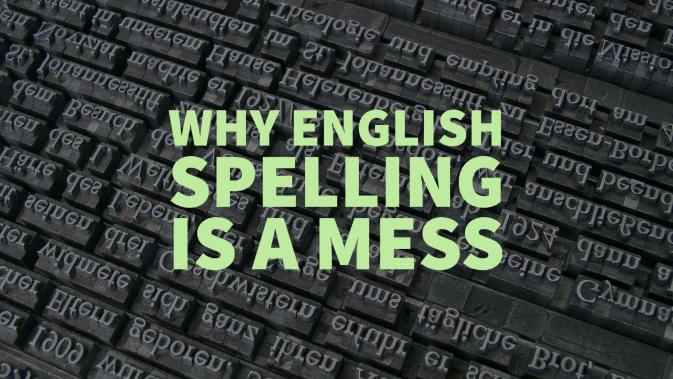 history of english spelling