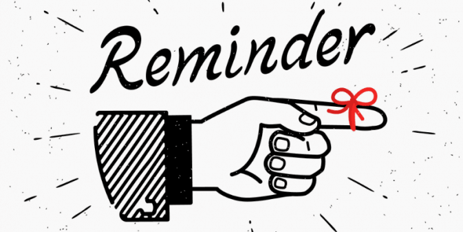 Using Location-Based and Future Reminders