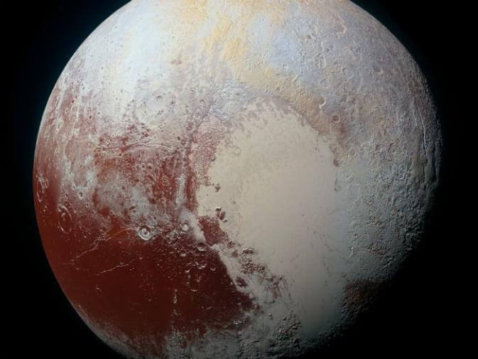 image of pluto from new horizons