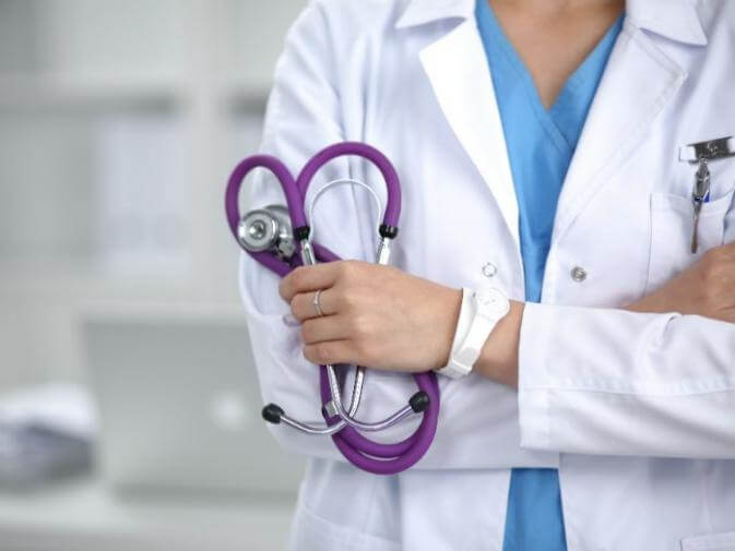 image of doctor with stethoscope