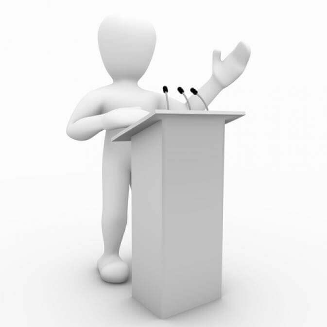 Creative persuasive speech
