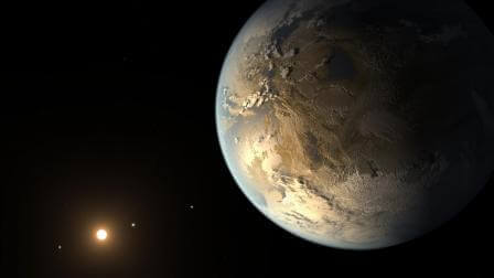 image of an exoplanet