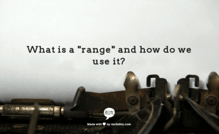 range