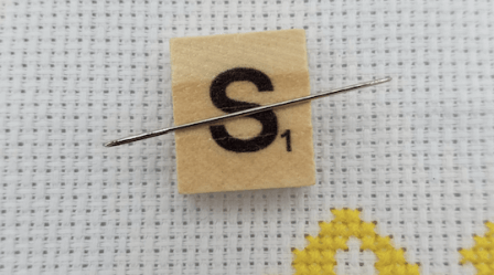 scrabble needle minder etsy