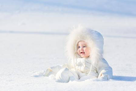 newborn baby care in winter