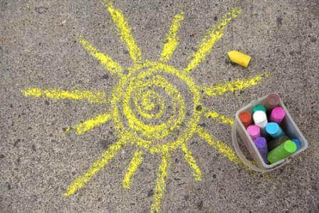Second uses for chalk