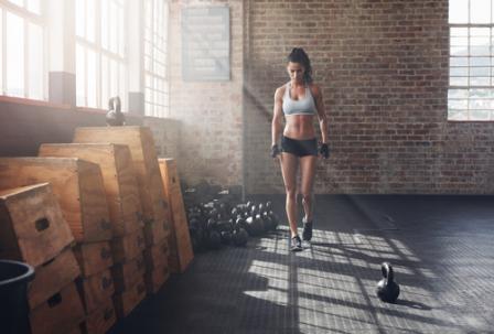 Kettlebell workout
