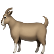 goat emoji