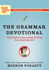 a historic tip from the grammar devotional