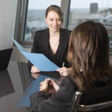 women interview business