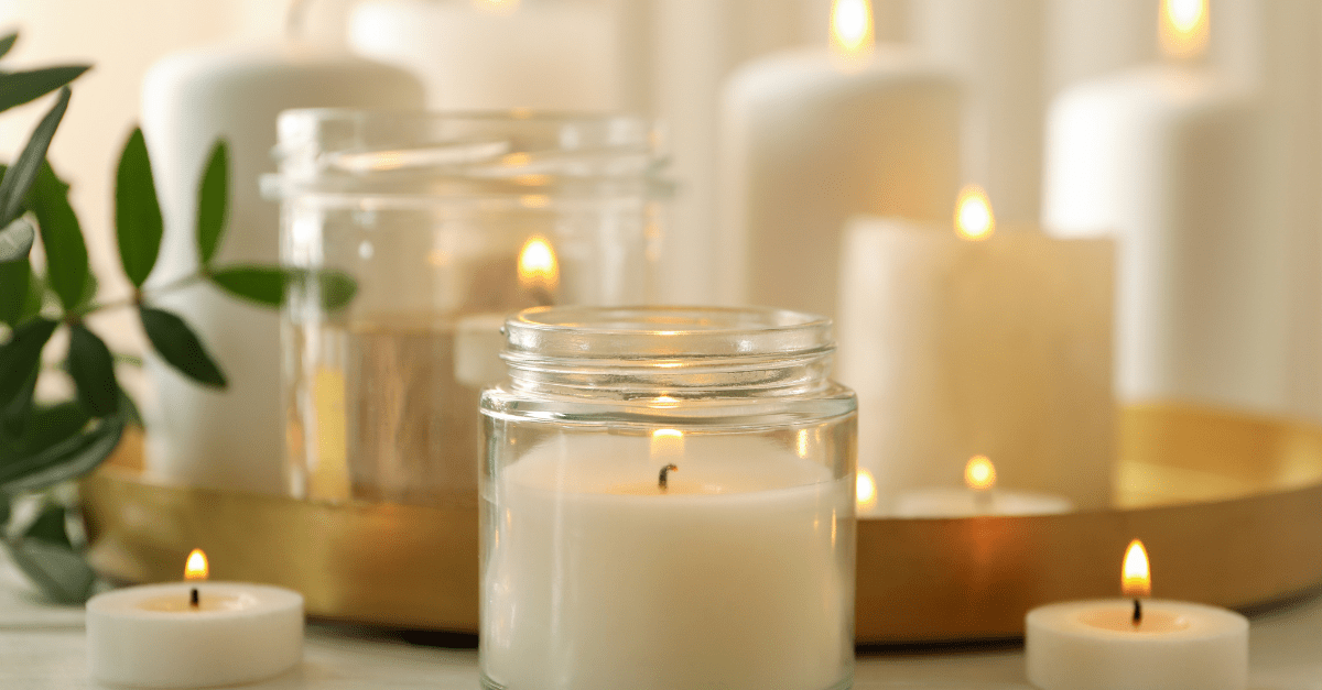 Can you relate? Don't throw away your old candles, clean out the wax a, pearled  candle