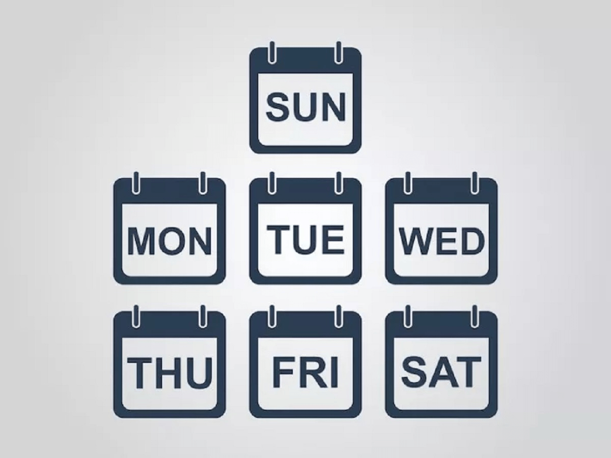 Days Of The Week Resized