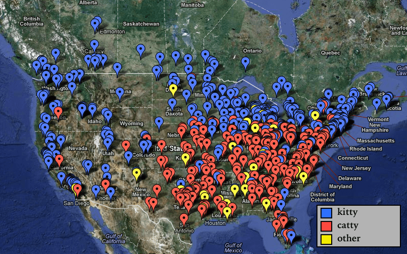 KittyCorner or CattyCorner? Quick and Dirty Tips