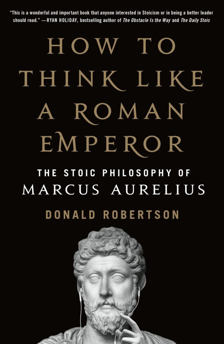 Book cover for How to Think Like a Roman Emperor
