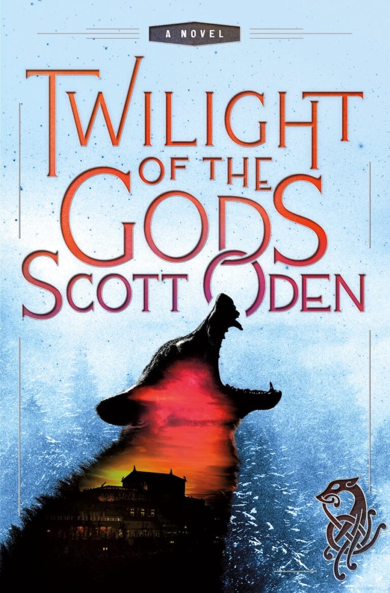 Book cover says Twilight of the Gods