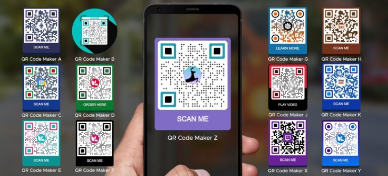 QR codes and a cell phone